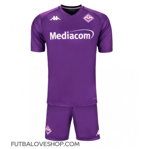 Dres Fiorentina Domáci pre deti 2024-25 Krátky Rukáv (+ trenírky)